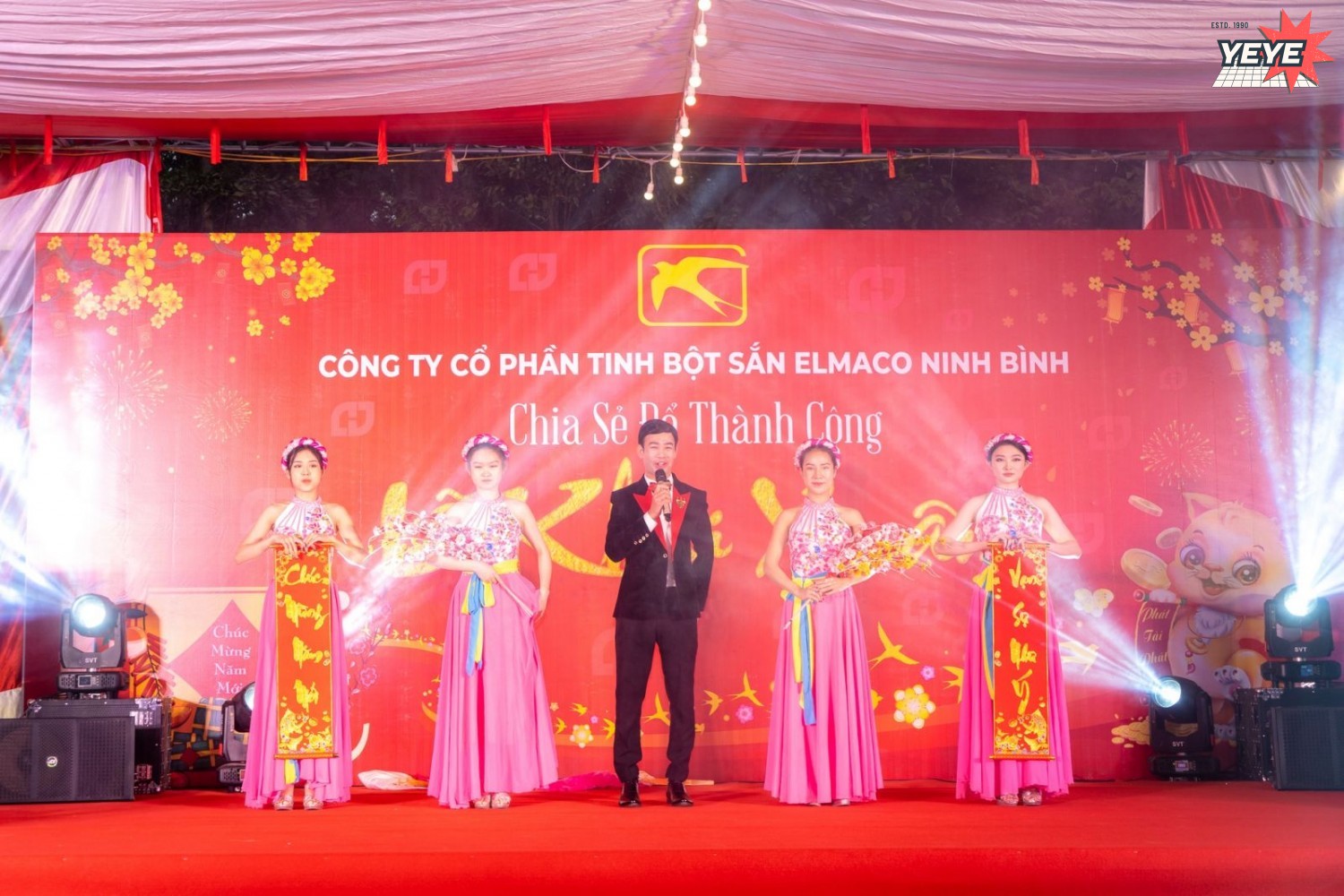 Cho thuê sân khấu tại Quảng Ngãi, màn hình LED, nhà bạt