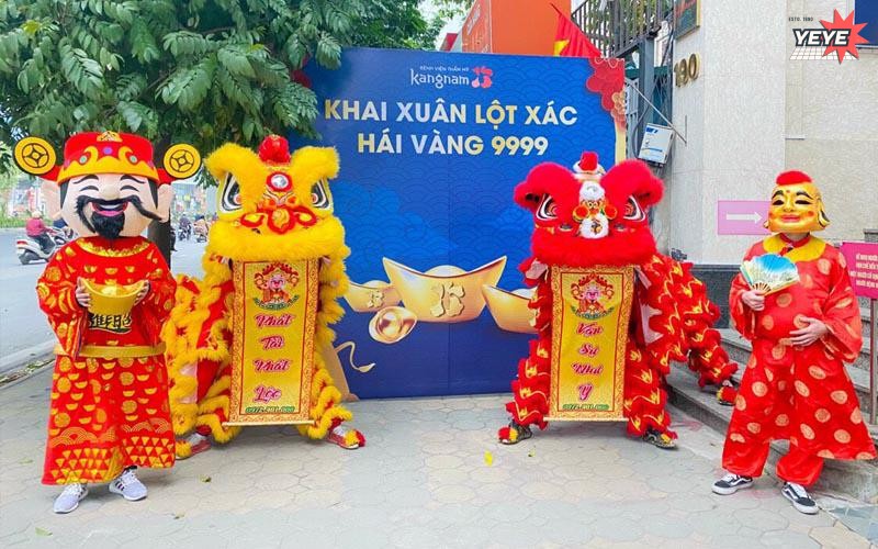 Dịch vụ Múa Lân sư rồng Ninh Bình – Lễ hội tưng bừng (2)