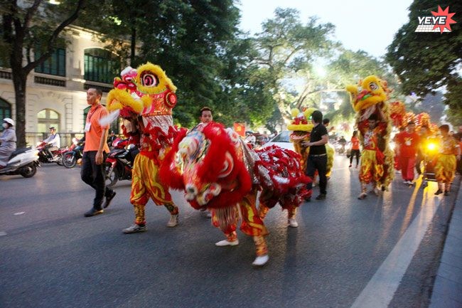Dịch vụ Múa lân Sư Rồng Pleiku Gia Lai – Không khí lễ hội (1)