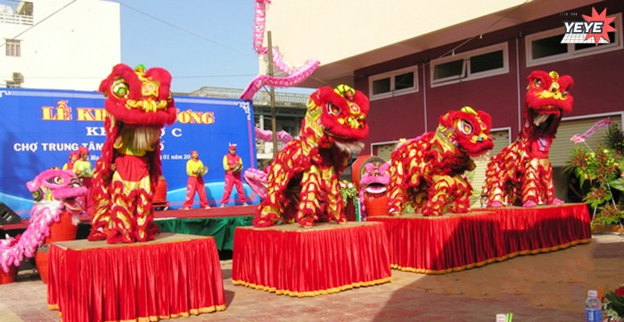 Dịch vụ Múa lân Sư Rồng Trà Vinh – Nghệ thuật lân sư rồng (2)